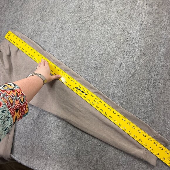 Nike Yoga Jogger Sweatpants Men S Beige 29" Lightweight Tri-Blend THERMA-FIT - Picture 12 of 16